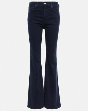 Citizens of Humanity Isola Mid-Rise Cropped Jeans - Blue