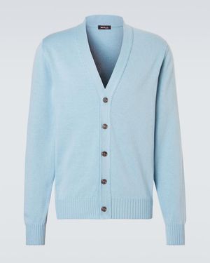 Kiton Cardigan Aus Baumwolle - Blau