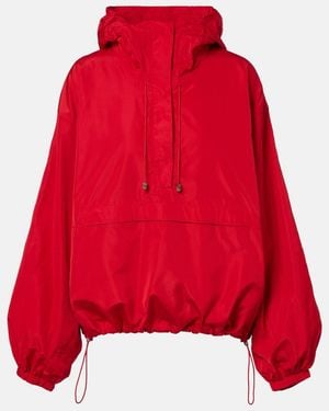 Rohe Hooded Oversized Jacket - Red