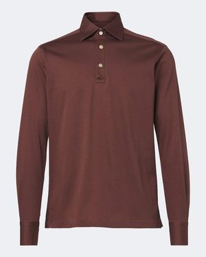 Kiton Cotton Polo Shirt - Red