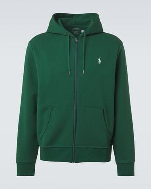 Polo Ralph Lauren Cotton-Blend Hoodie - Green
