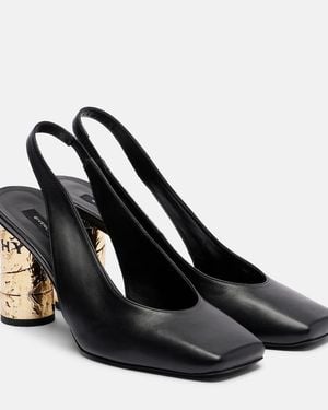 Givenchy Slingback-Pumps Tape 85 Aus Lackleder - Schwarz