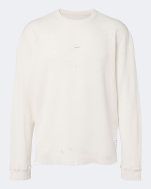 Satisfy Camiseta Mothtech De Jersey De Algodon - Blanco