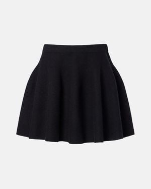 Lisa Yang Mini-Jupe Wren En Cachemire - Noir