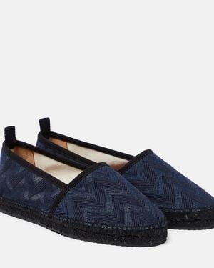 Missoni Elle Zig Zag Espadrilles - Blue