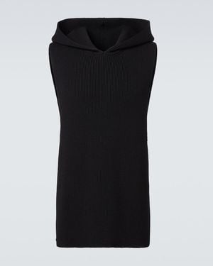 Rick Owens Pullunder Aus Schurwolle - Schwarz