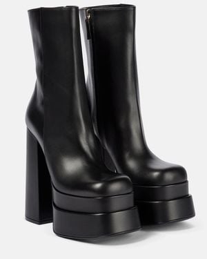 Versace Aevitas Platform Boots - Black