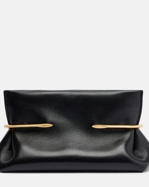 Givenchy Pinch Mini Leather Clutch - Black