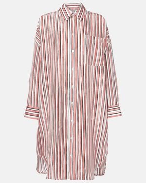 Bottega Veneta Silk Midi Dress - Pink