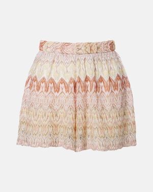 Missoni Lame Shorts - Pink
