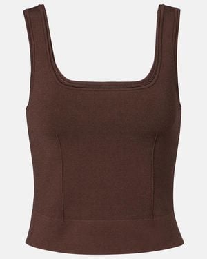 Jonathan Simkhai Ramaina Tank Top - Brown
