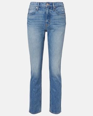 SLVRLAKE Denim Virginia Straight Jeans - Blue