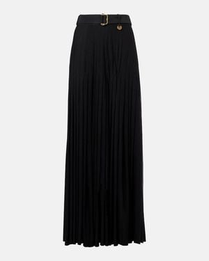 Burberry Pleated Skirt - Black