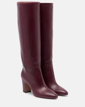 Paris Texas Lavinia 75 Leather Knee-High Boots - Purple