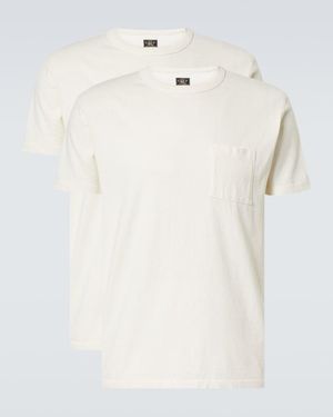 RRL Set Of 2 Cotton Jersey T-Shirts - White