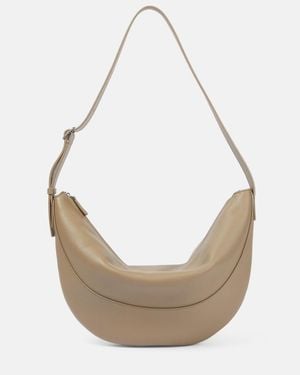 The Row Schultertasche Jouve Small Aus Leder - Weiß