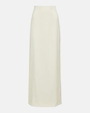 Wardrobe NYC Maxirock Aus Schurwolle - Weiß