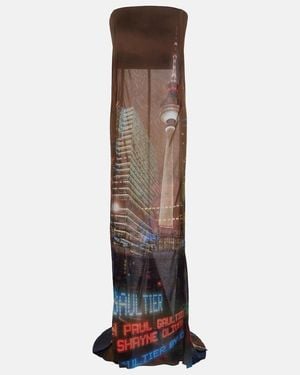 Jean Paul Gaultier Shayne Oliver Edition Maxi Dress - Brown