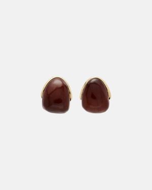 Jacquemus Raisin Earrings - Brown