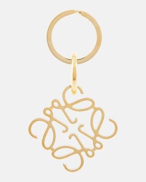 Loewe Anagram Keyring - Metallic