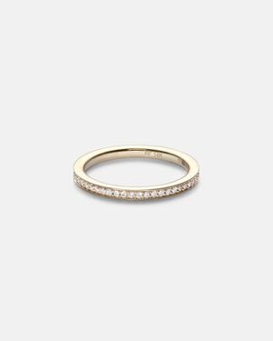 Roxanne First 14Kt Ring With Diamonds - White
