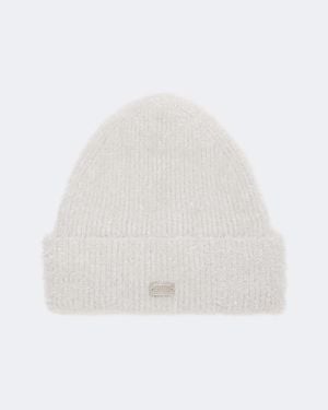 Goldbergh Sorato Ribbed-Knit Beanie - White