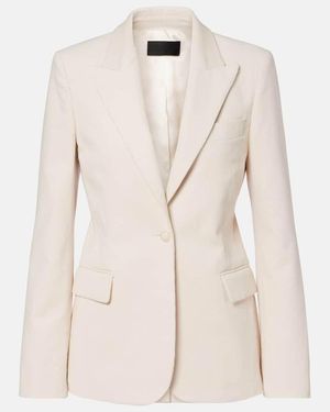 Nili Lotan Marshal Cotton Corduroy Blazer - Natural