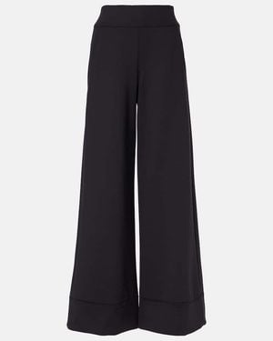 Max Mara Fagiani Wide-Leg Trousers - Blue