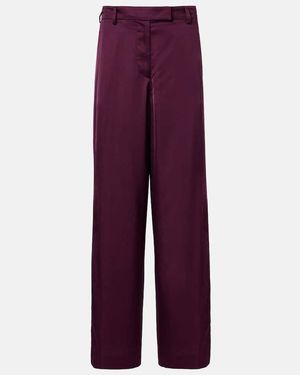 Dries Van Noten Wide-Leg Jeans - Lila