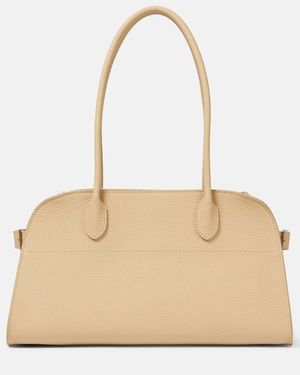 The Row Schultertasche Margaux 12 Aus Leder - Natur