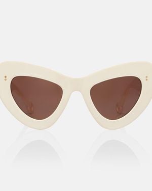 JW Anderson Butterfly Cat-Eye Sunglasses - Brown