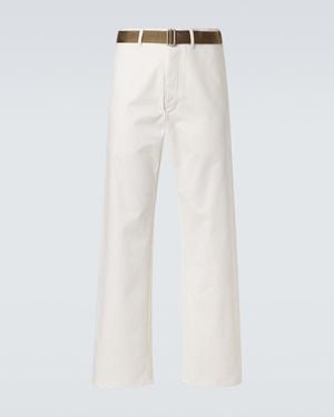 Plan C Straight Jeans - Weiß