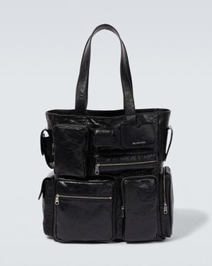 Balenciaga Superbusy Tote Bag - Black