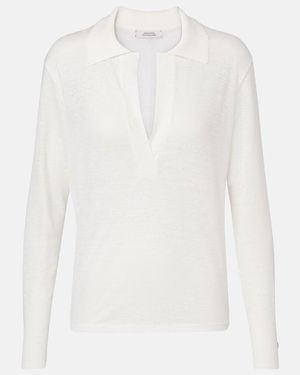 Dorothee Schumacher Natural Ease Polo Jumper - White
