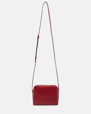 The Row Schultertasche Regent Aus Leder - Rot