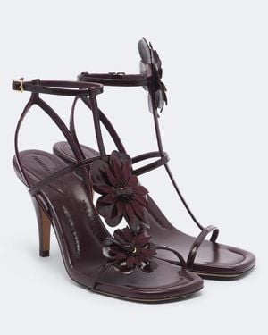 Zimmermann Sandalen Belara Aus Leder - Rot