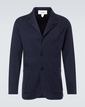 Lardini Cotton Blazer - Blue