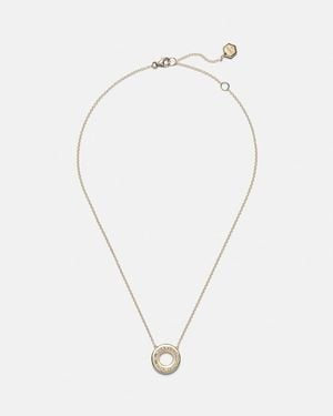 SHAY Collar Con Colgante De Oro De 18 Ct Con Diamantes - Blanco