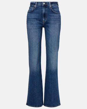 Citizens of Humanity Vidia Mid-Rise Bootcut Jeans - Blue