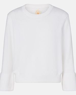 Jardin Des Orangers Cotton And Cashmere Jumper - White