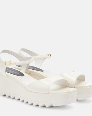 Stella McCartney Elyse Platform Sandals - White