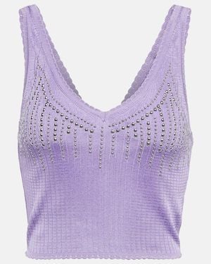 Rabanne Top - Violet