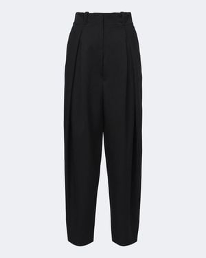 Givenchy Pantaloni A Gamba Larga - Nero