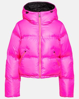 Aztech Mountain Minnie Nuke Suit Down Jacket - Pink