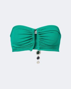Christopher Esber Verziertes Bandeau-Top - Grün