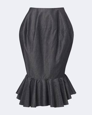 Jacquemus Midirock Palmier - Grau