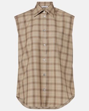 Acne Studios Hemd Aus Wolle - Braun
