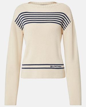 Balenciaga Pullover - Bianco
