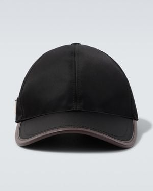 Prada Baseballcap Speedrock Aus Re-Nylon - Schwarz