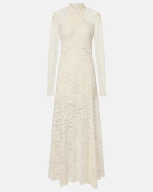 Rabanne Lace Maxi Dress - White